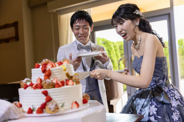 新潟県三条市　長岡市　新潟市　結婚式場　チャペル内人前式　ウェディングドレス　 前撮り　ジャケットセレモニー