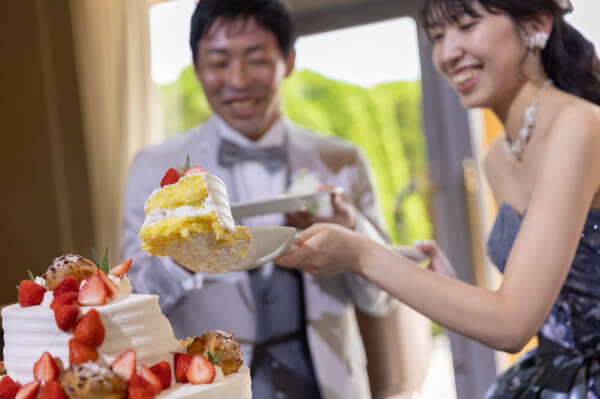 新潟県三条市　長岡市　新潟市　結婚式場　チャペル内人前式　ウェディングドレス　 前撮り　ジャケットセレモニー
