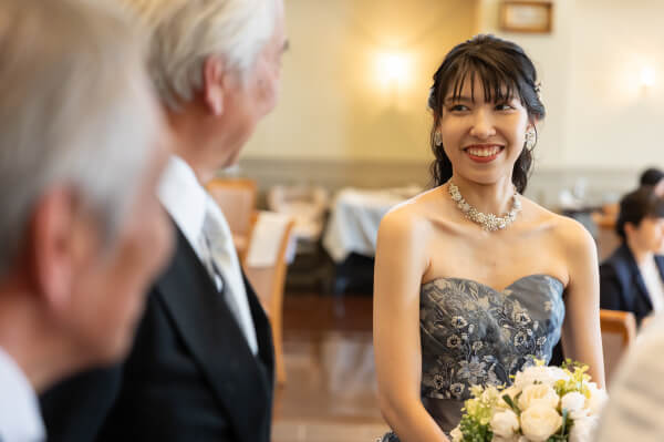 新潟県三条市　長岡市　新潟市　結婚式場　チャペル内人前式　ウェディングドレス　 前撮り　ジャケットセレモニー