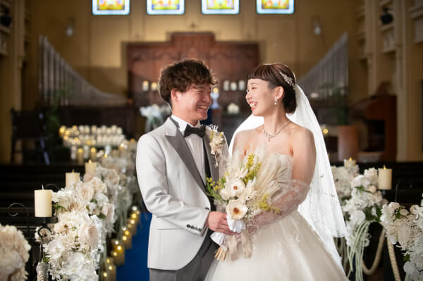 【パーティーレポート◆チャペル挙式編】結婚式を挙げる理由！＼忘れられない思い出を作るため♥／