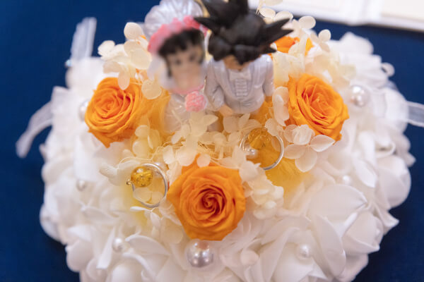 新潟県三条市　長岡市　新潟市　結婚式場　チャペル内人前式　ウェディングドレス　 前撮り　ジャケットセレモニー
