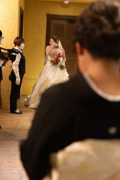 新潟県三条市　長岡市　新潟市　結婚式場　チャペル内人前式　ウェディングドレス　 前撮り　ジャケットセレモニー