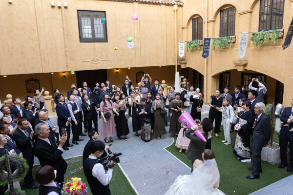 新潟県三条市　長岡市　新潟市　結婚式場　チャペル内人前式　ウェディングドレス　 前撮り　ジャケットセレモニー　ウェディングツリー証明書