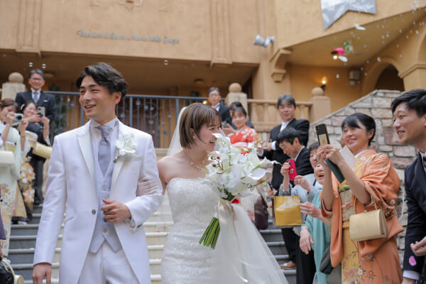 【パーティレポート◆挙式編】家族との絆を深める時間を、大切な日だからこそ。