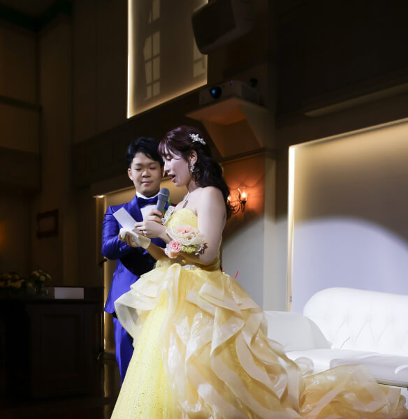 新潟県三条市　長岡市　新潟市　結婚式場　チャペル内人前式　ウェディングドレス　