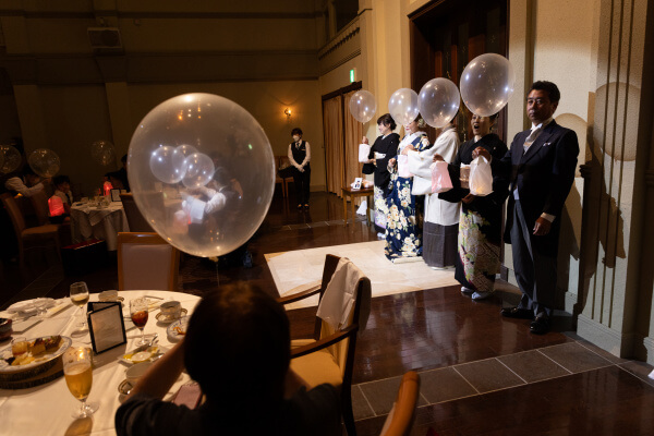 新潟県三条市　長岡市　新潟市　結婚式場　ウェディングドレス　 前撮り　ウェディングパーティー　和装　フライングランタン