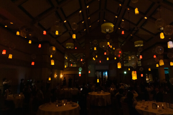 新潟県三条市　長岡市　新潟市　結婚式場　ウェディングドレス　 前撮り　ウェディングパーティー　和装　フライングランタン