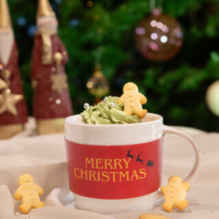 【ブライダルサロン◆期間限定オリジナルドリンク】抹茶クリームをのせた贅沢ココア☆★WITH LOVE★☆