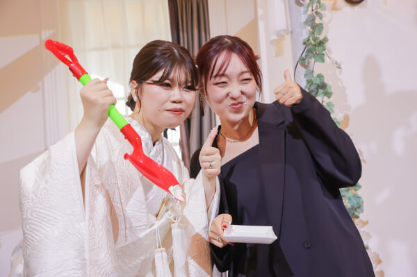 新潟県三条市　長岡市　新潟市　結婚式場　ウェディングパーティー　和装　カラードレス