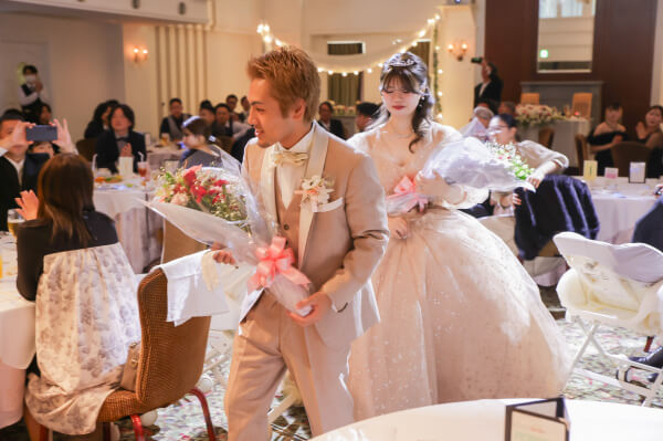 新潟県三条市　長岡市　新潟市　結婚式場　ウェディングパーティー　和装　カラードレス