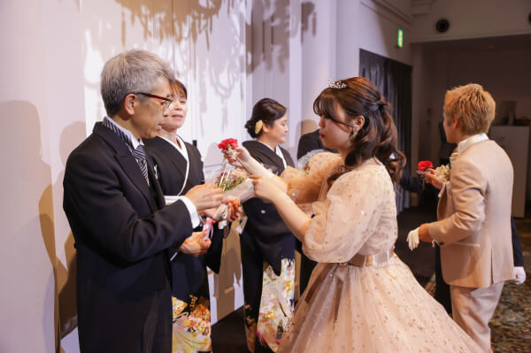 新潟県三条市　長岡市　新潟市　結婚式場　ウェディングパーティー　和装　カラードレス