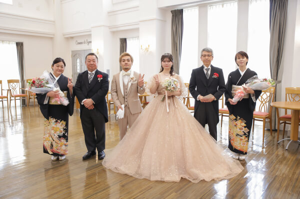 新潟県三条市　長岡市　新潟市　結婚式場　ウェディングパーティー　和装　カラードレス