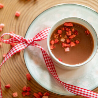 【ブライダルサロン◆期間限定オリジナルドリンク】ココア  +  フリーズドライ苺  =  ココベリー！