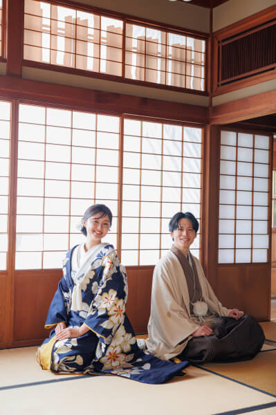 新潟県三条市 結婚式場 ピアザデッレグラツィエ 和婚 白無垢 色打掛 紋服 和装 ロケーションフォト