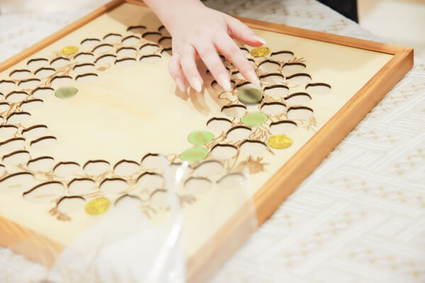 新潟県三条市　長岡市　新潟市　結婚式場　チャペル内人前式　ウェディングドレス　