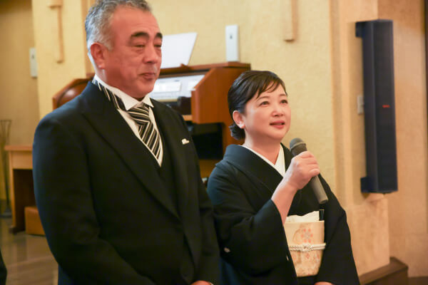 新潟県三条市　長岡市　新潟市　結婚式場　チャペル内人前式　ウェディングドレス　ファーストミート