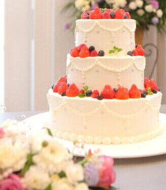 新潟県三条市、長岡市、見附市、結婚式場、ケーキ、装飾