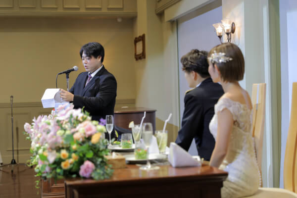 新潟県三条市　長岡市　新潟市　結婚式場　チャペル内人前式　ウェディングドレス