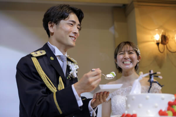 新潟県三条市　長岡市　新潟市　結婚式場　チャペル内人前式　ウェディングドレス