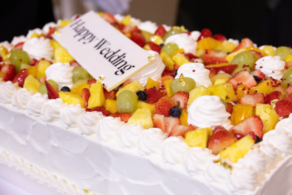 新潟県三条市、長岡市、見附市、結婚式場、ケーキ、装飾