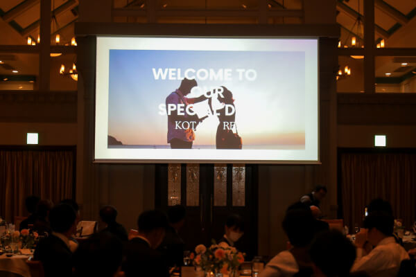 新潟県三条市　長岡市　新潟市　結婚式場　チャペル内人前式　ウェディングドレス