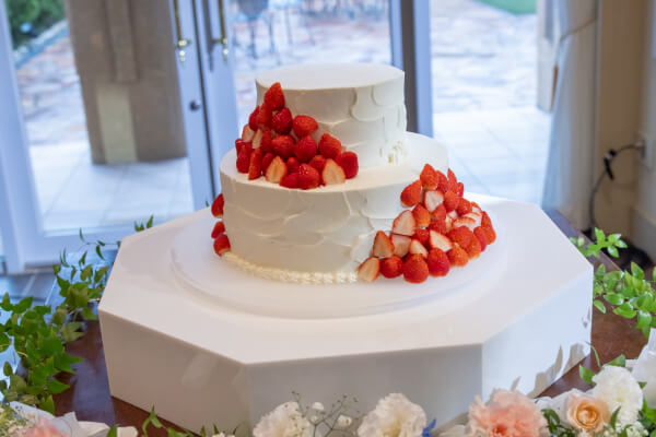 新潟県三条市、長岡市、見附市、結婚式場、ケーキ、装飾