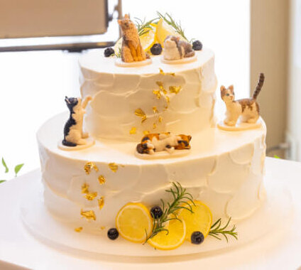 新潟県三条市、長岡市、見附市、結婚式場、ケーキ、装飾