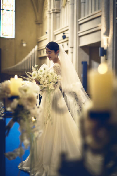 結婚式場　ピアザデッレグラツィエ　新潟県三条市　長岡市　見附市　挙式　大聖堂　花嫁　チャペル