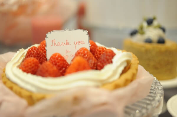 新潟県三条市、長岡市、見附市、結婚式場、ケーキ、装飾