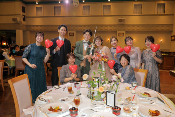 新潟県三条市 長岡市 新潟市 結婚式場 披露宴 カラードレス 演出