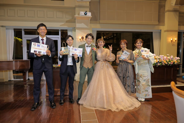 新潟県三条市 長岡市 新潟市 結婚式場 披露宴 カラードレス 演出