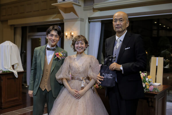 新潟県三条市 長岡市 新潟市 結婚式場 披露宴 カラードレス 演出