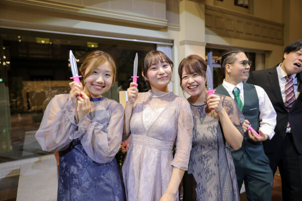 新潟県三条市 長岡市 新潟市 結婚式場 披露宴 カラードレス 演出