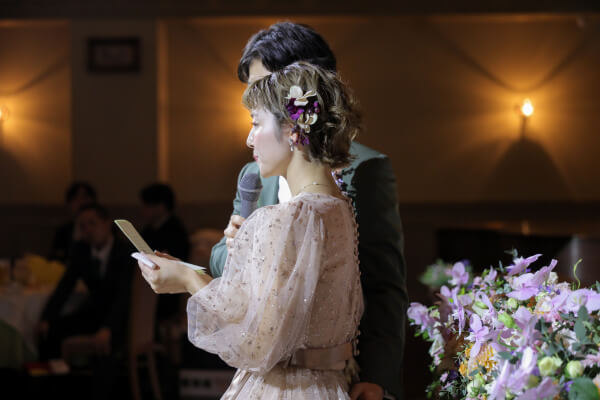 新潟県三条市 長岡市 新潟市 結婚式場 披露宴 カラードレス 演出