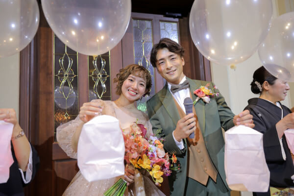 新潟県三条市 長岡市 新潟市 結婚式場 披露宴 カラードレス 演出