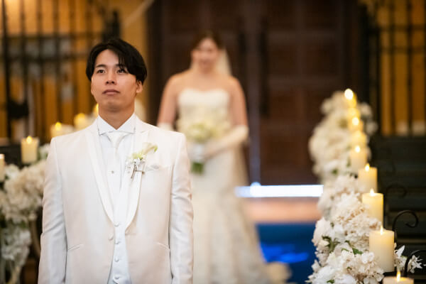 新潟県三条市　長岡市　新潟市　結婚式場　人前挙式　ウェディングドレス　ファーストミート