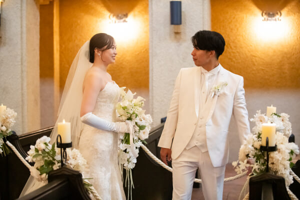 新潟県三条市　長岡市　新潟市　結婚式場　人前挙式　ウェディングドレス　ファーストミート