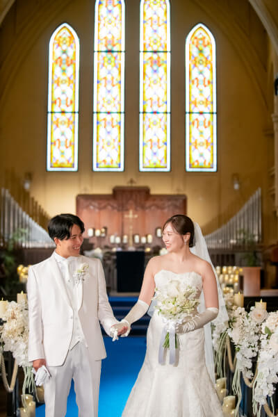 新潟県三条市　長岡市　新潟市　結婚式場　人前挙式　ウェディングドレス　ファーストミート