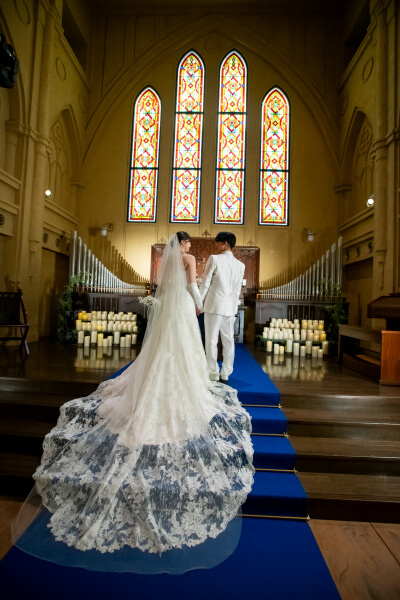 新潟県三条市　長岡市　新潟市　結婚式場　人前挙式　ウェディングドレス　