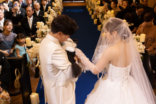 新潟県三条市　長岡市　新潟市　結婚式場　ウェディングドレス  人前挙式　リングドッグ