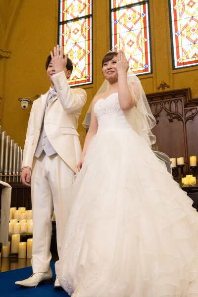 新潟県三条市　長岡市　新潟市　結婚式場　ウェディングドレス  人前挙式　リングドッグ