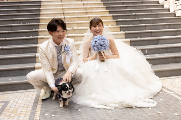新潟県三条市　長岡市　新潟市　結婚式場　ウェディングドレス  人前挙式　リングドッグ