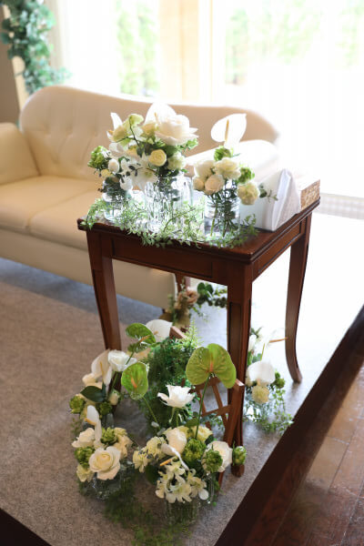 新潟県三条市　長岡市　見附市　結婚式場　ピアザデッレグラツィエ　チャペル　お美花嫁　インナー