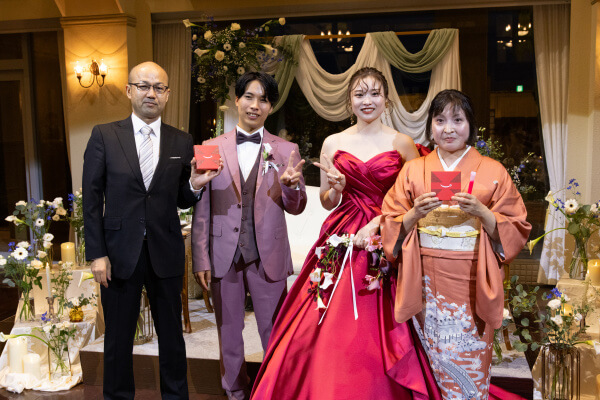 新潟県三条市　長岡市　新潟市　結婚式場　ウェディングドレス  ウェディングパーティー　カラードレス