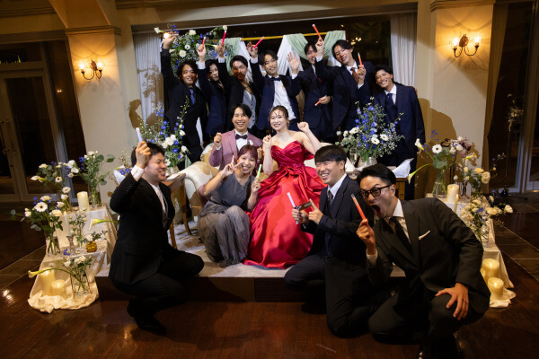 新潟県三条市　長岡市　新潟市　結婚式場　ウェディングドレス  ウェディングパーティー　カラードレス