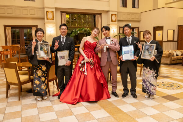 新潟県三条市　長岡市　新潟市　結婚式場　ウェディングドレス  ウェディングパーティー　カラードレス