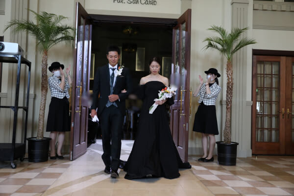 新潟県三条市　長岡市　新潟市　結婚式場　ウェディングドレス ウェディングパーティー　カラードレス