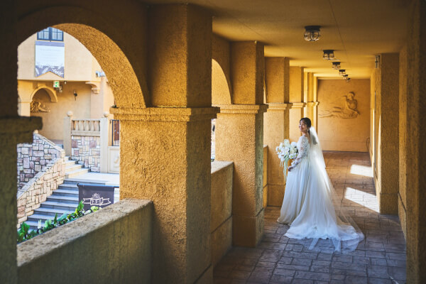 新潟県三条市　長岡市　見附市　結婚式場　ピアザデッレグラツィエ　チャペル　おもてなし　美花嫁　インナー