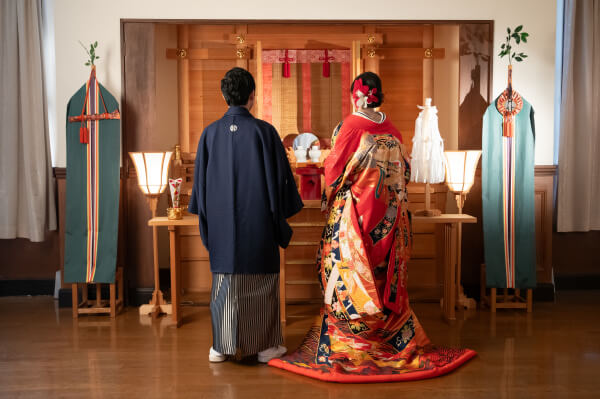 新潟県三条市、見附市、長岡市、結婚式場、衣装、白無垢、色打掛