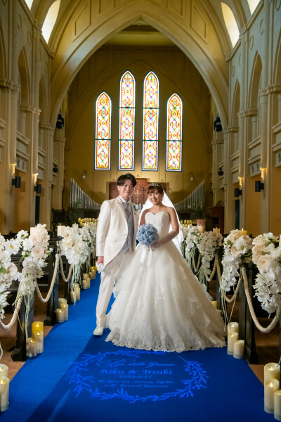 新潟県三条市　長岡市　新潟市　結婚式場　ウェディングドレス  人前挙式　リングドッグ